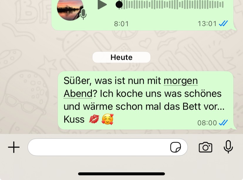 Parallelbeziehung! Habe entdeckt, er hat noch eine Freundin, nun vertraut er mir nicht mehr