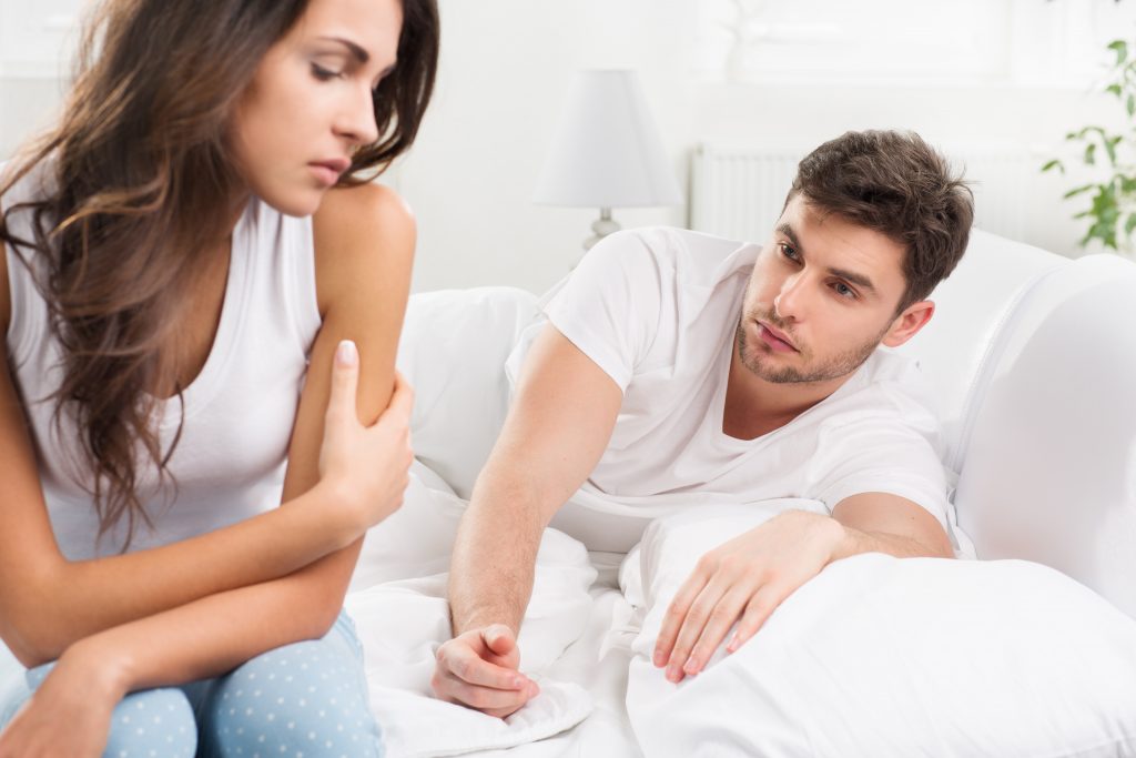 Ging das zu schnell mit uns? Fühlt sie sich überfordert?